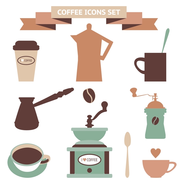 咖啡图标咖啡店标志