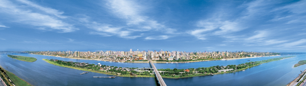 长沙市全景图图片