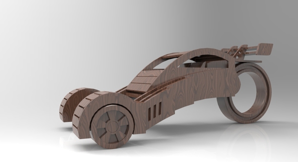 木制的概念车