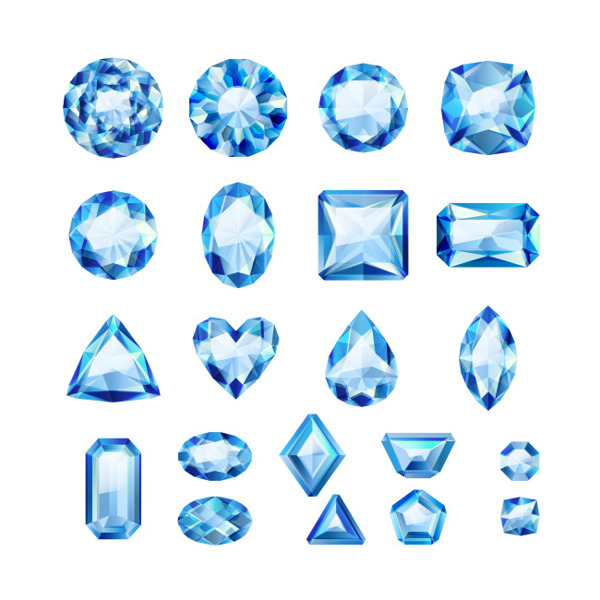 蓝色梦幻钻石
