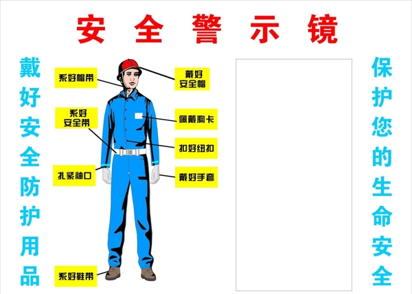 建筑工地警示镜图片