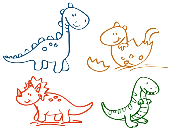 恐龙设计图