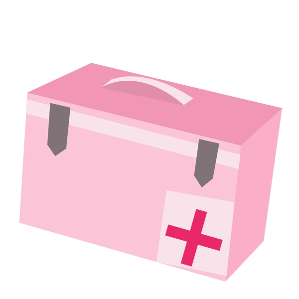 粉色医疗箱子
