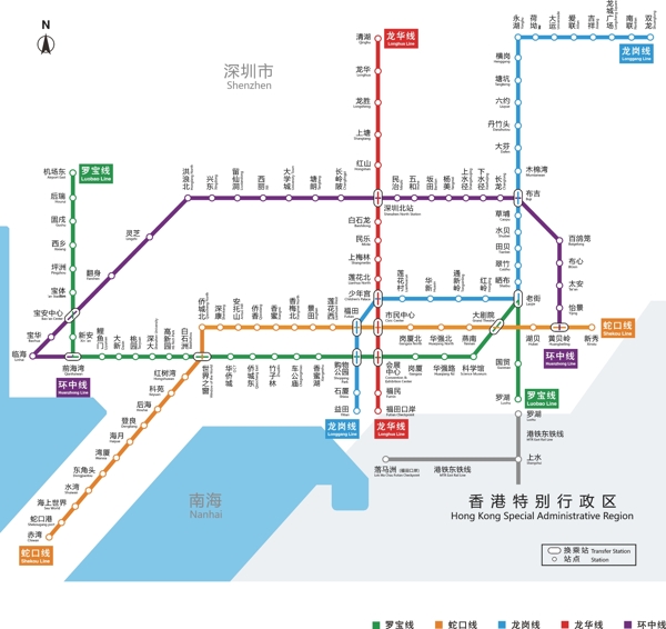 最新深圳地铁路线图图片