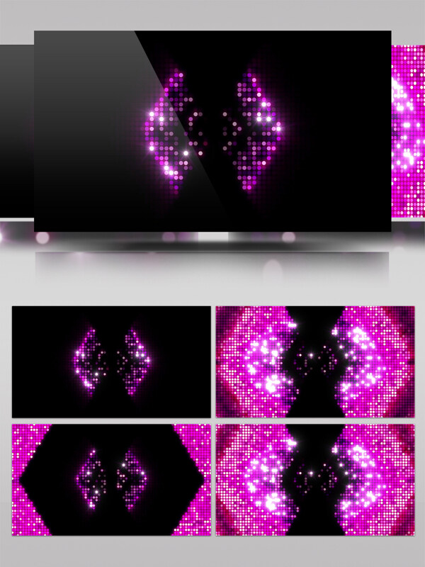 粉色粒子视频素材