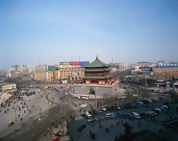 城市风景摄影图片