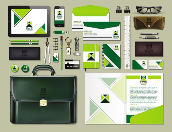 绿色设计商务文具