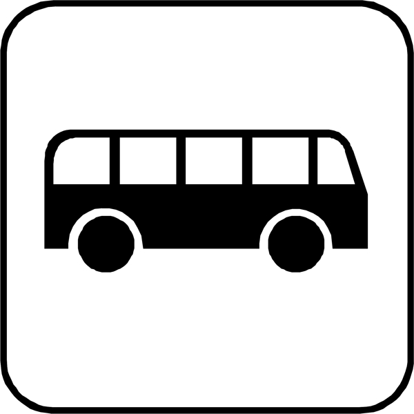 公交车标识图片