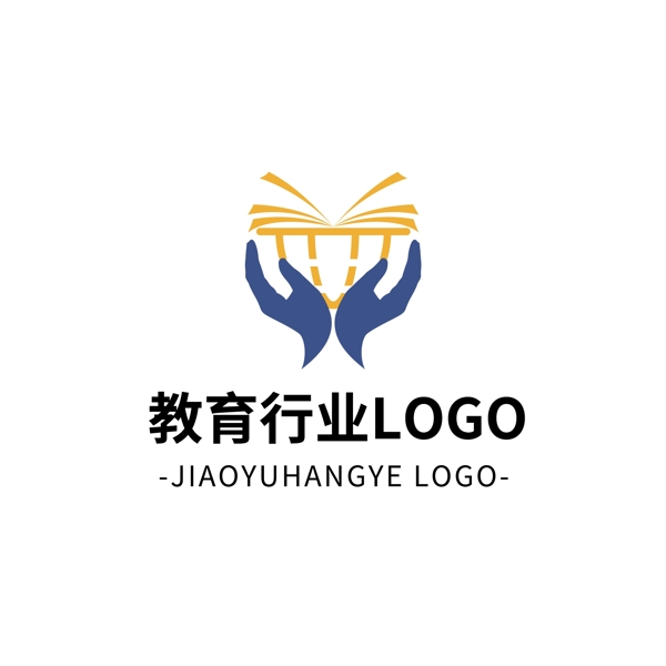 简约大气创意教育行业logo标志设计