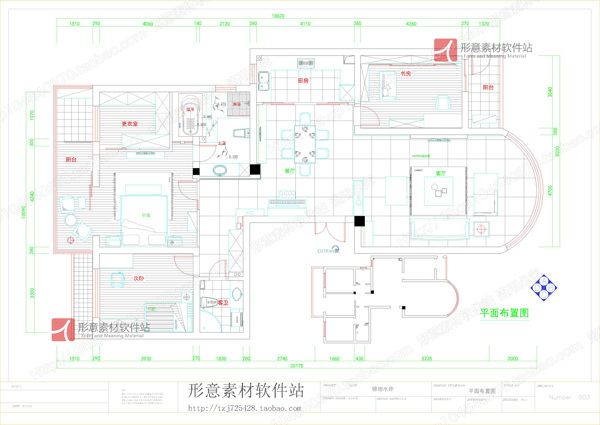 现代家居施工图