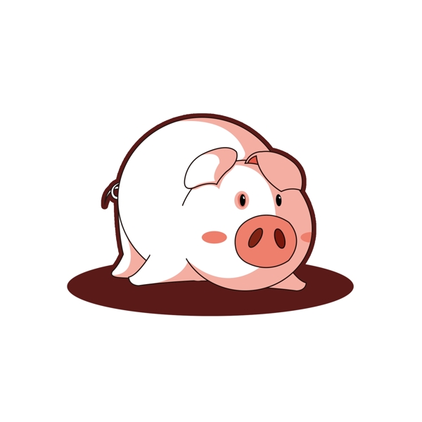 猪猪生肖猪猪年小猪卡通小猪可爱小猪