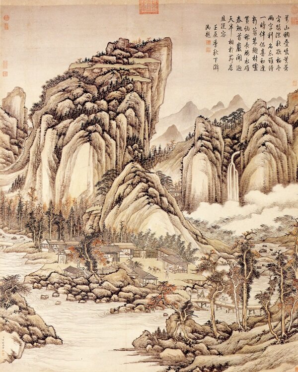 国画古画山水画