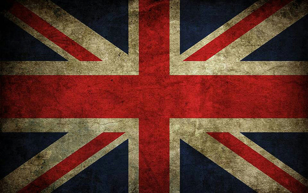英国国旗复古旗帜