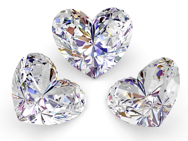 心形水晶钻石系列