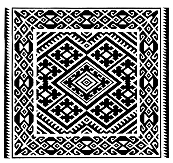织物布料纹样传统图案0021