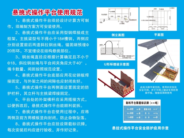 悬挑式操作规程