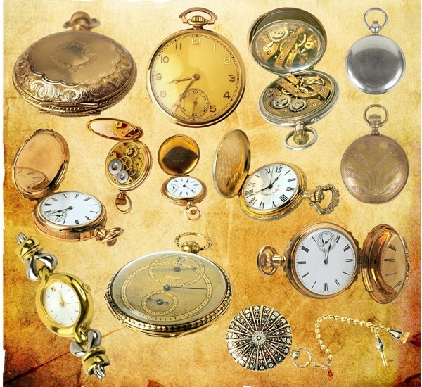 复古欧式钟表