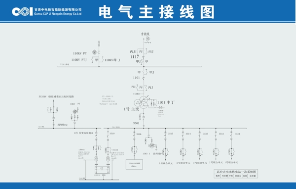 电气主接线图图片