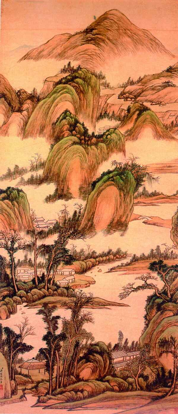 山水名画中国画古典藏画0014