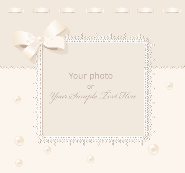 婚纱婚礼相框边框背景图片