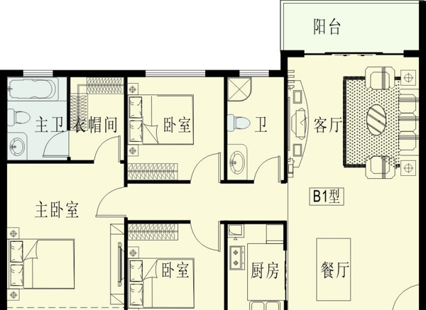 房屋平面图图片