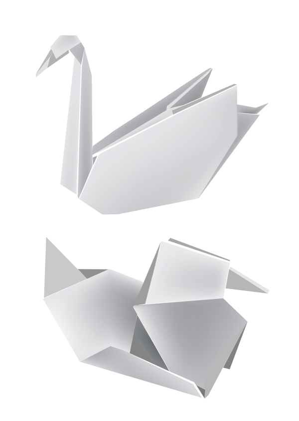鹅鸭折纸