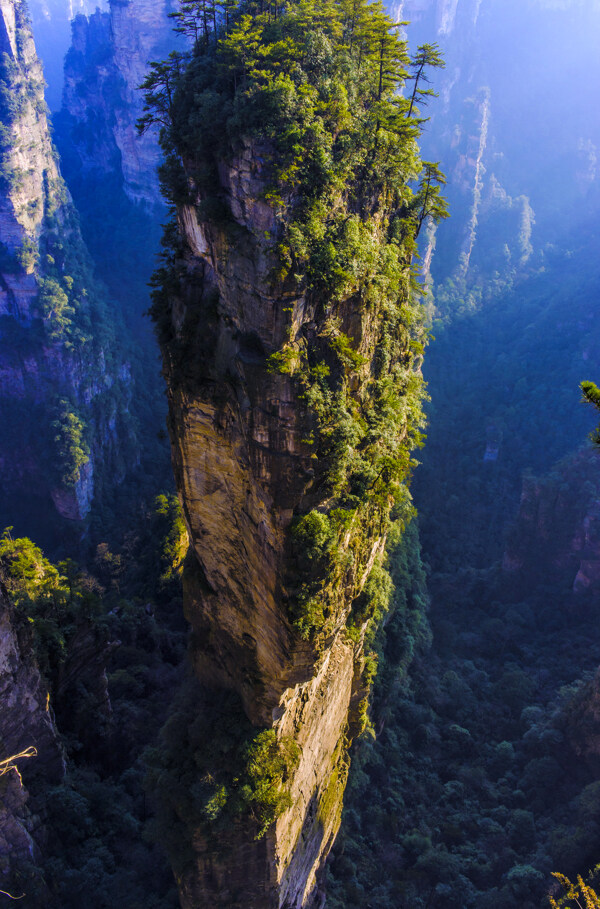 湖南张家界自然风光旅游图片