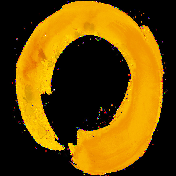 黄色圆圈AE源文件素材