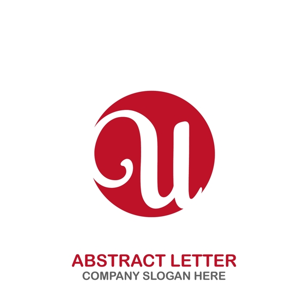 红色英文字母logo科技logo