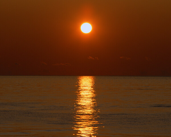 海边夕阳共享素材