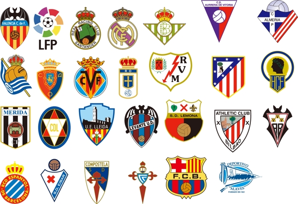 西班牙足球俱乐部