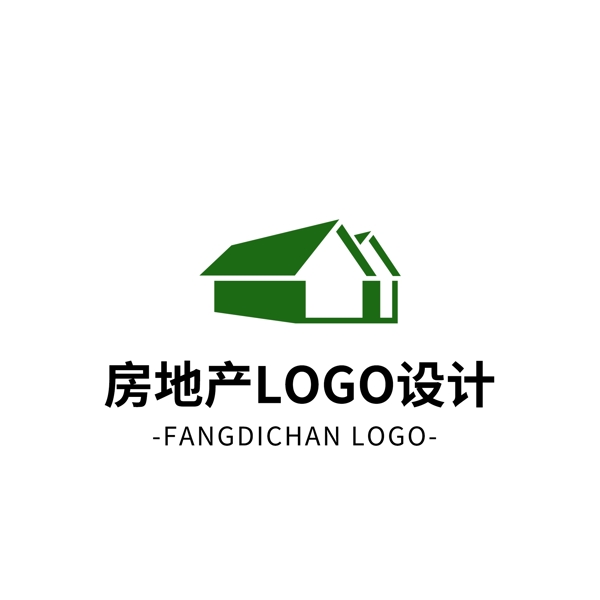 简约创意大气房地产logo标志设计