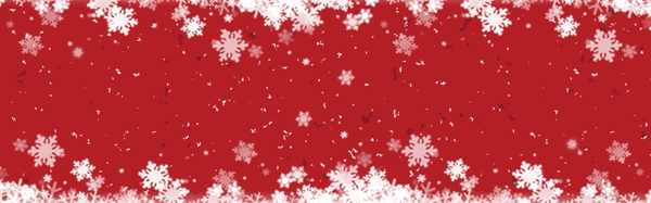 红色圣诞装饰banner背景