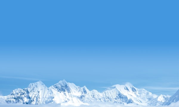 蓝色冰山背景图片