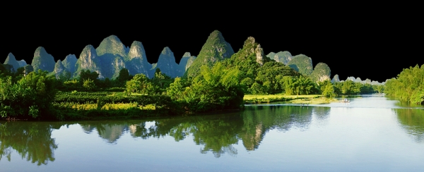 桂林山水抠图