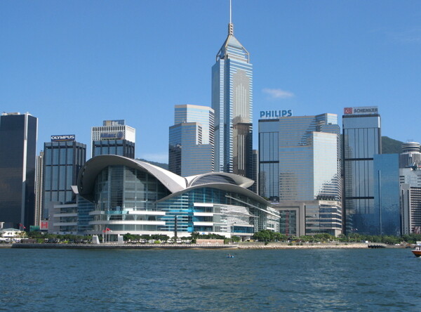 香港会展中心近景图片