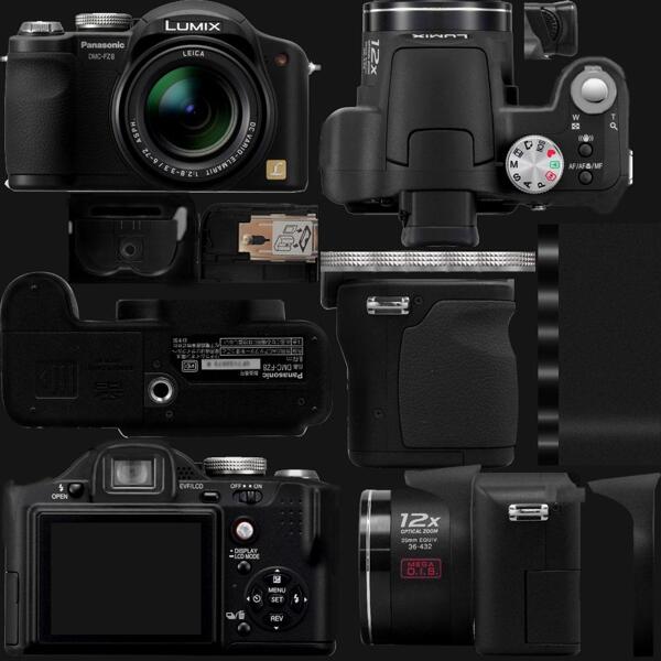 3d模型相机小型黑色图片