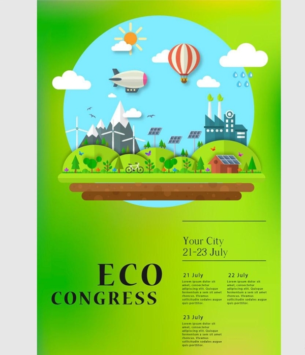 生态环境宣传海报模板源文件宣传