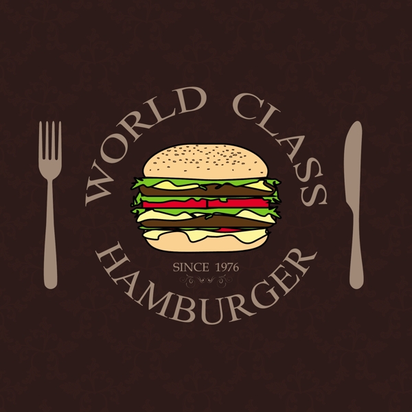 世界级的汉堡