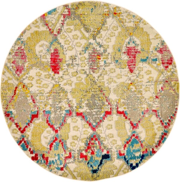 圆形豹纹地毯图案贴图素材