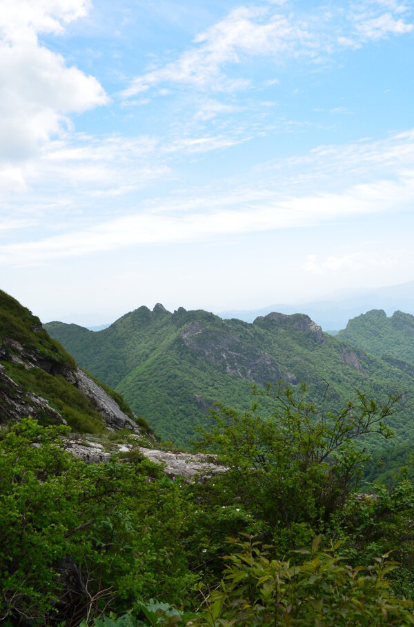 沣峪分水岭图片