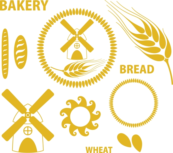 小麦面包与农庄