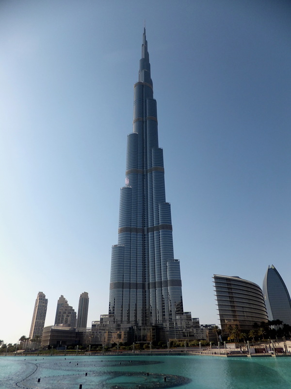 世界第一高楼迪拜塔图片