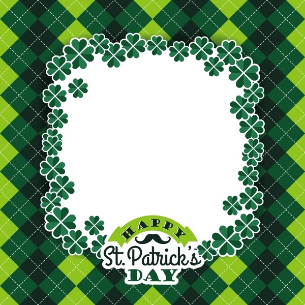 SaintPatricksDaybaskground矢量插画