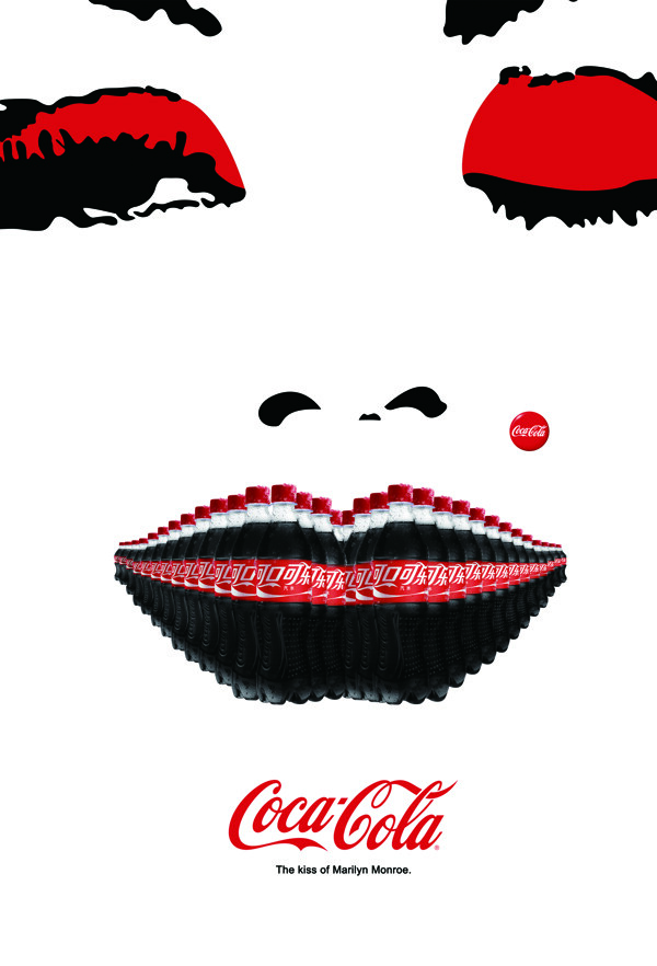 可口可乐创意海报图片