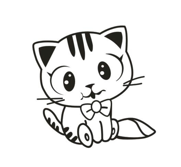 可爱卡通猫素材源文件