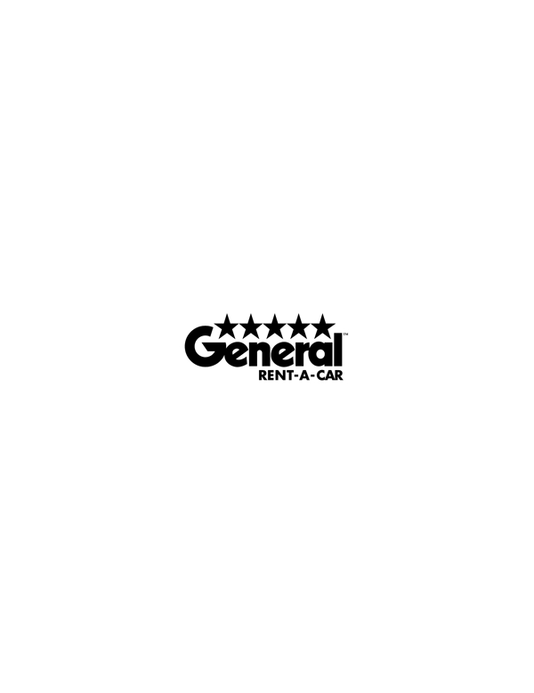 GeneralRentACarlogo设计欣赏GeneralRentACar矢量名车标志下载标志设计欣赏