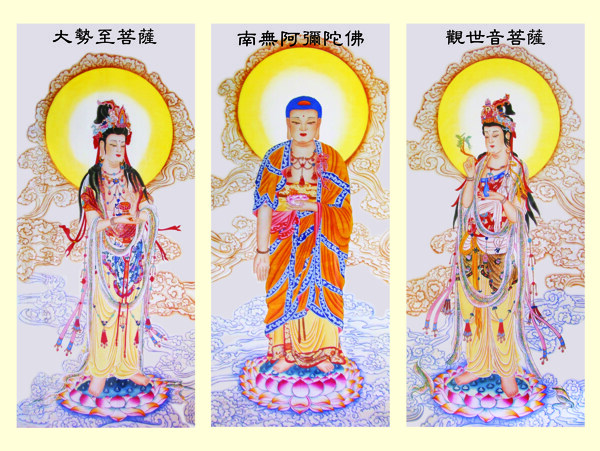 佛像菩萨壁画图片