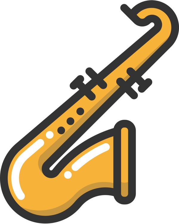 矢量乐器icon图标素材