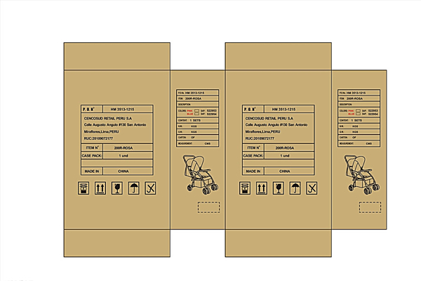 婴儿推车纸箱图案图片